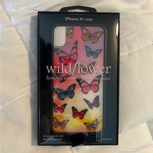 LIMITED EDITION Wildflower Butterfly iPhone XR Phone Case